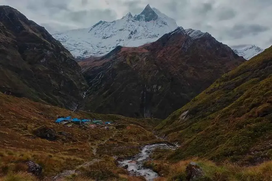 Terrain and Elevation of Annapurna Base Camp Trek