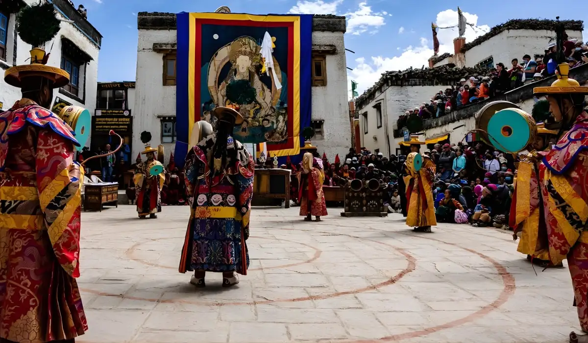 Why is The Tiji Festival Special in Upper Mustang?