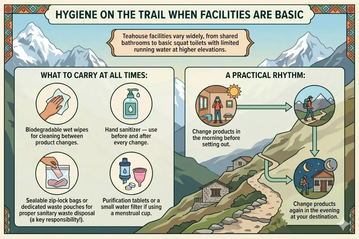 Hygiene on the Trail When Facilities Are Basic